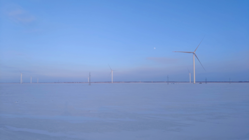 當年開工即投產 乾安100兆瓦平價風電項目實現全容量并網發電
