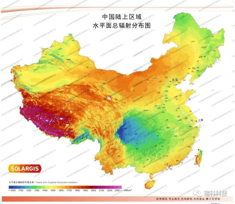 高清收藏！34省級行政區太陽能資源分布圖譜