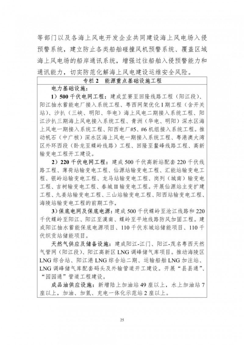 著力打造多元清潔能源供應體系！廣東陽江市發布《能源發展“十四五”規劃》（征求意見稿）