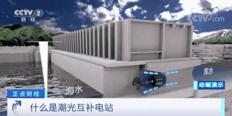 年均發電量超1億度！央視財經重點關注我國“首座”潮光互補型光伏電站