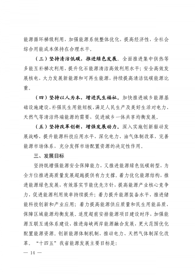 光伏新增300萬千瓦!福建省發(fā)布《“十四五”能源發(fā)展專項規(guī)劃》