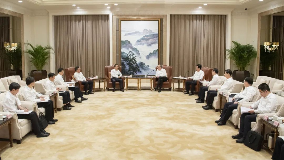 鄒磊、劉明勝拜會福建省委書記尹力、省長趙龍