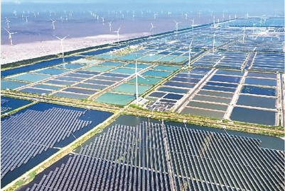江蘇如東縣大力推進海上風電規?；羞B片開發