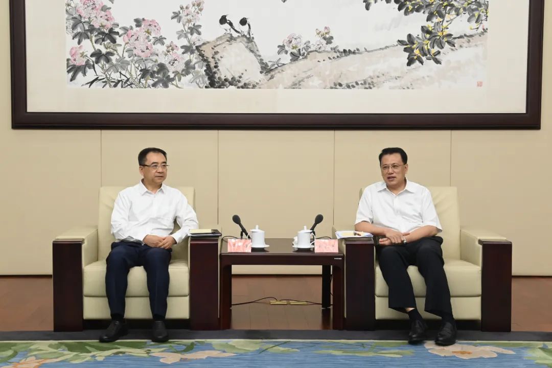 大唐集團(tuán)公司黨組書記、董事長鄒磊拜會浙江省委書記、省人大常委會主任袁家軍