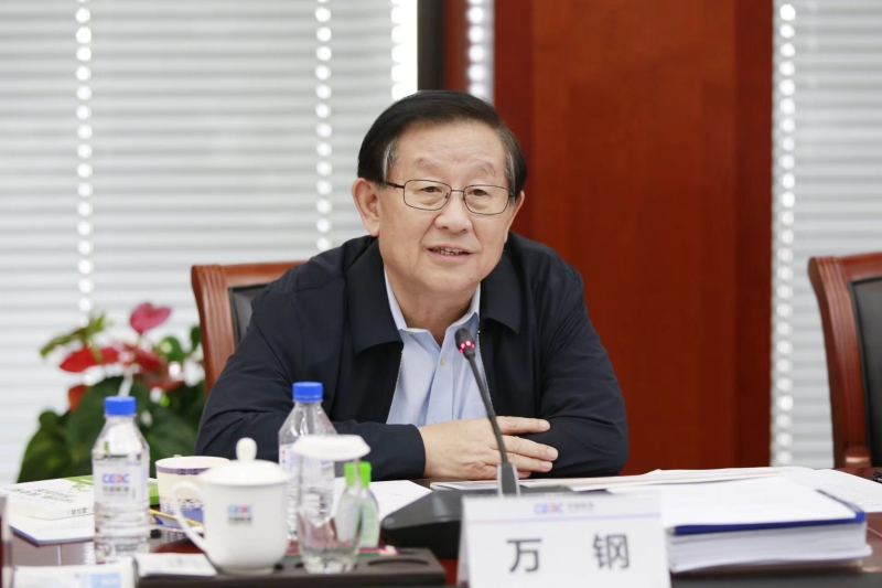 全國(guó)政協(xié)副主席、中國(guó)科協(xié)主席萬(wàn)鋼帶隊(duì)到中國(guó)能建調(diào)研