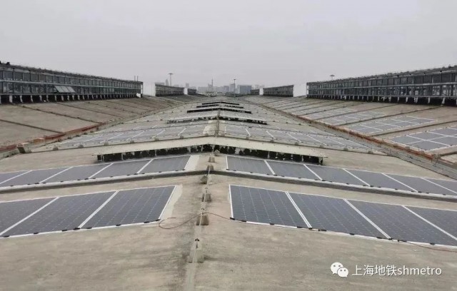 上海軌道交通三個光伏發電項目順利并網發電！
