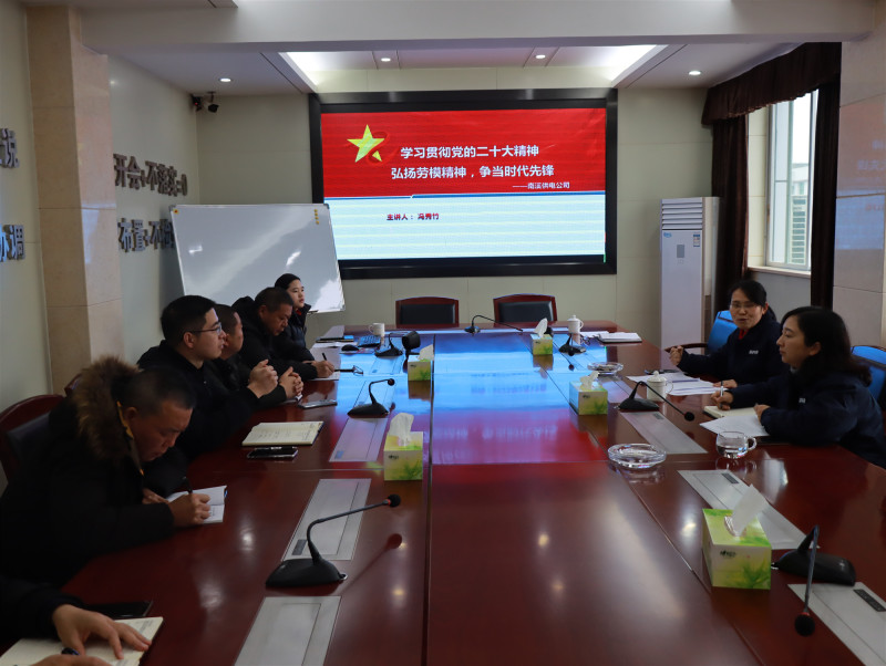 國網宜賓南溪供電公司“分享+培訓”模式，學勞模助力青工成長