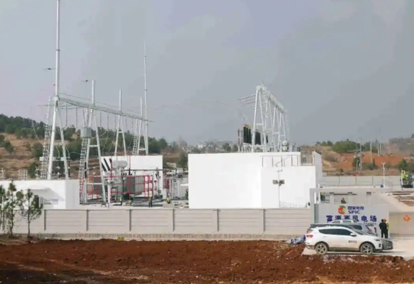 云南曲靖市裝機規模最大的新能源風電場即將在富源縣建成投運
