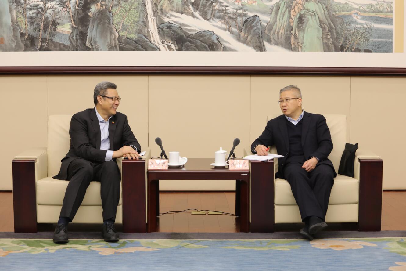 國家電投黨組書記、董事長錢智民拜會浙江省委常委、常務副省長徐文光