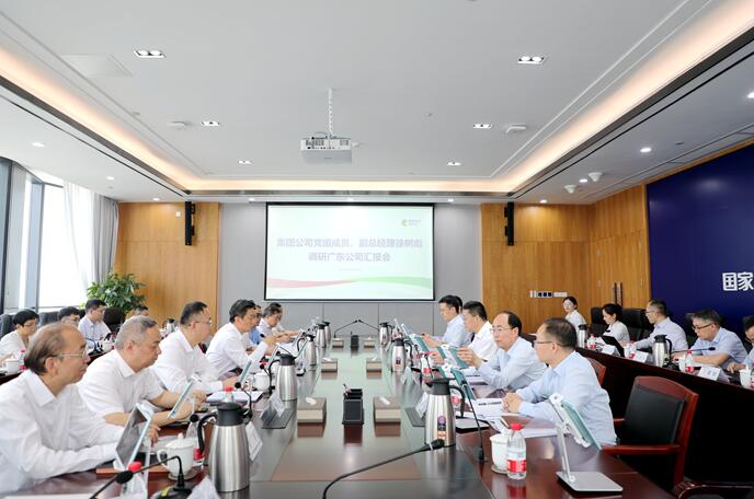 國家電投黨組成員、副總經理徐樹彪拜會廣東省委常委、常務副省長張虎