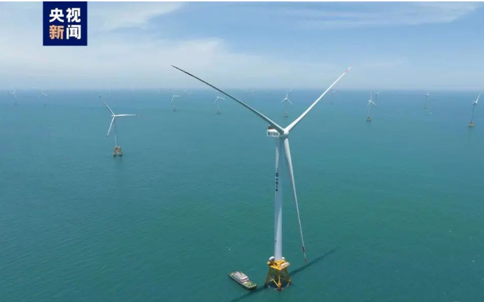 全球首臺16兆瓦超大容量海上風電機組并網發電！