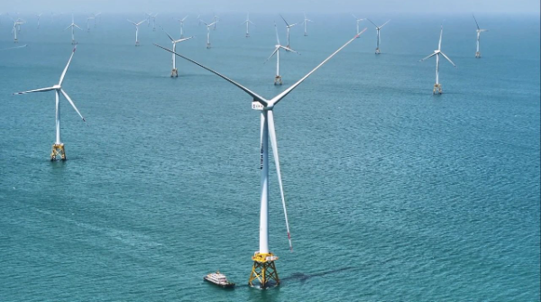 38.41萬千瓦時！全球首臺16兆瓦海上風機創單機日發電量新紀錄