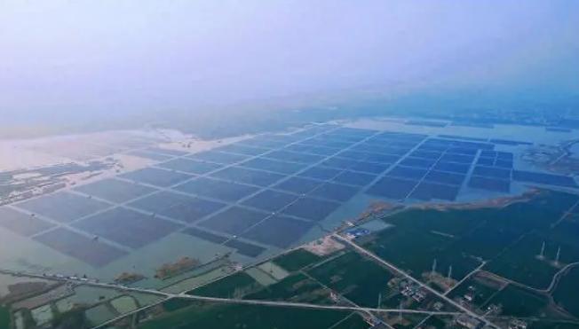 國內單體規模最大漂浮式光伏電站全容量并網