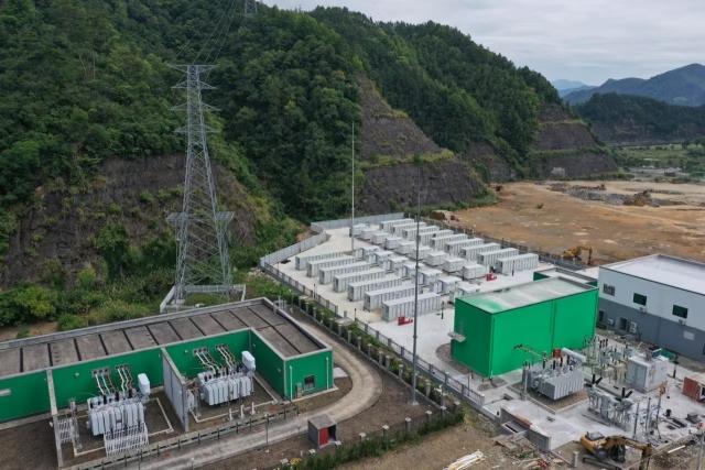浙西山區首座“光儲聯動”110千伏電網側儲能