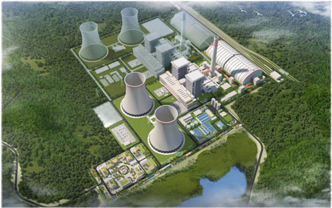 華東院中標湘投能源岳州2×100萬千瓦燃煤發電