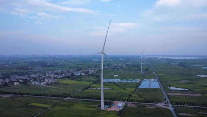 國內(nèi)首臺！采用66千伏干式變壓器陸上風電機組成
