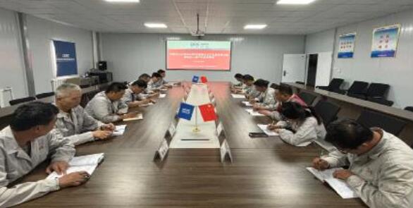 中能建筑集團張掖電廠項目部專題學習公司2024年黨建和企業文化建設研討會暨組織人事工作會議精神