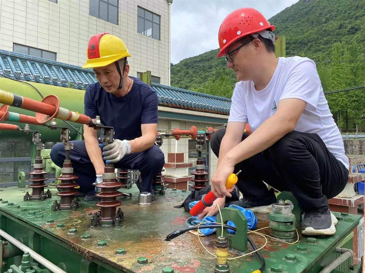 黃石市王英電廠發電泄洪調峰，騰出庫容1200萬立方米