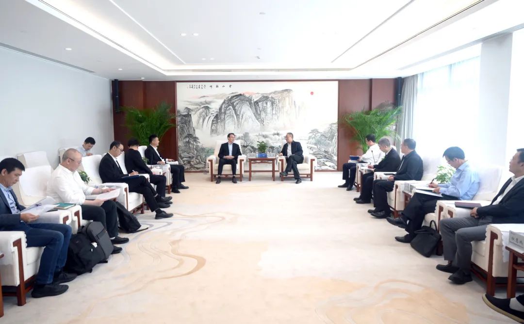 中國電建黨委副書記、總經理王斌與深圳環境水
