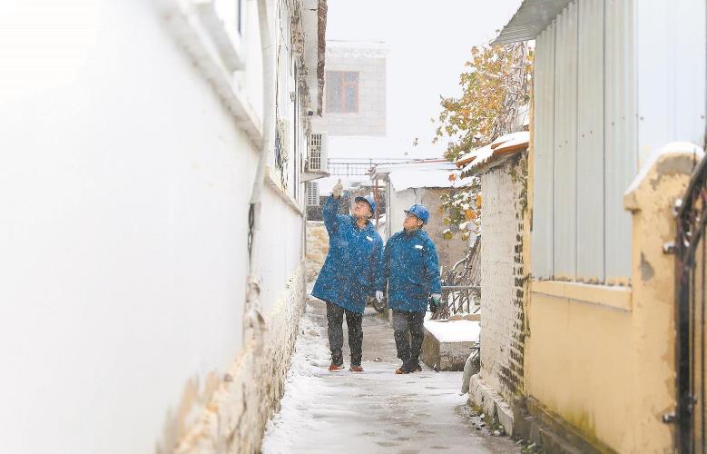 國網山東電力積極應對寒潮雨雪保障供電