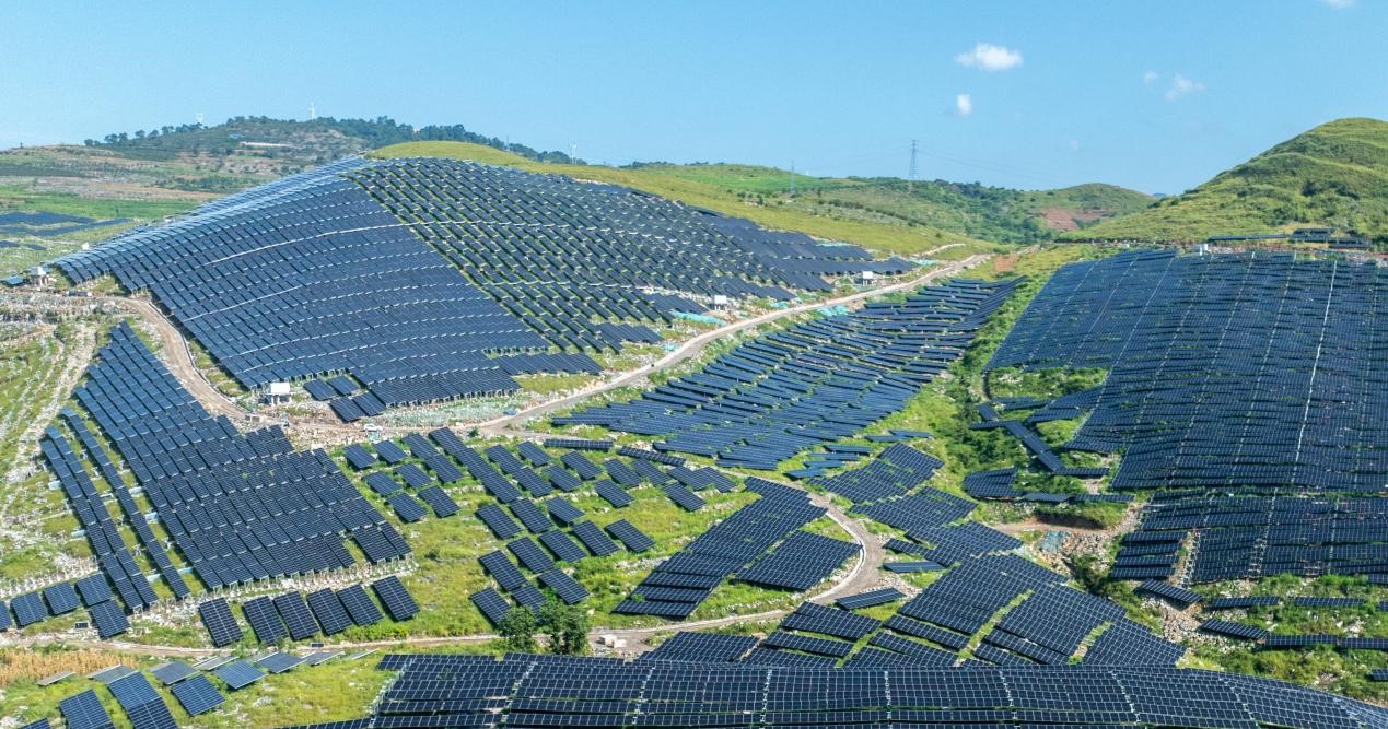 貴州關嶺縣農業光伏電站并網發電