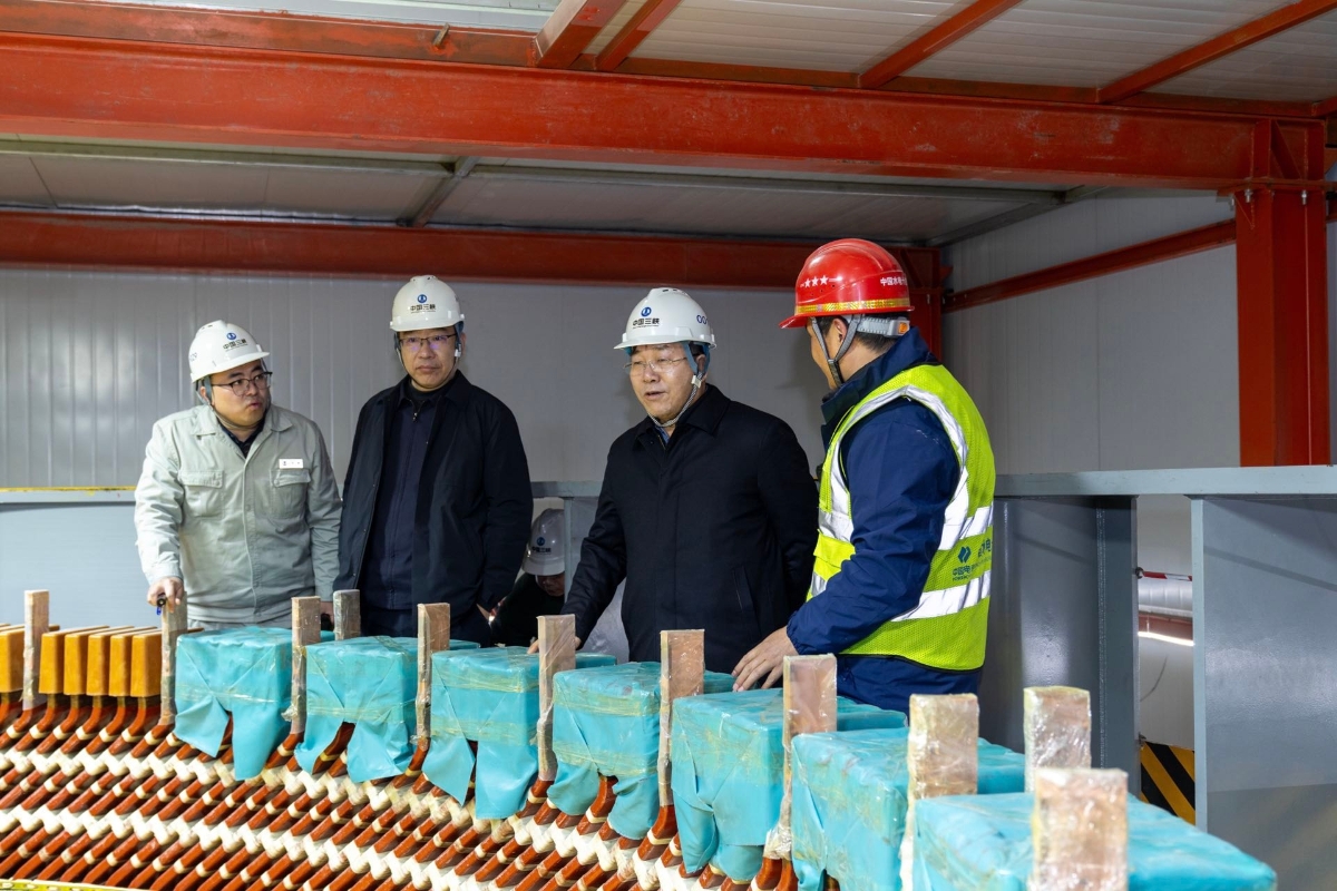 三峽集團總經理李富民調研浙江天臺抽水蓄能電